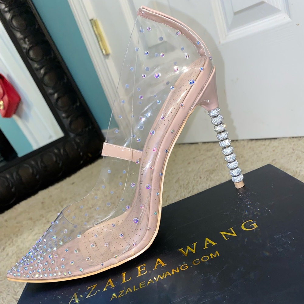 Azalea Wang Size 10 Nude Sparkly